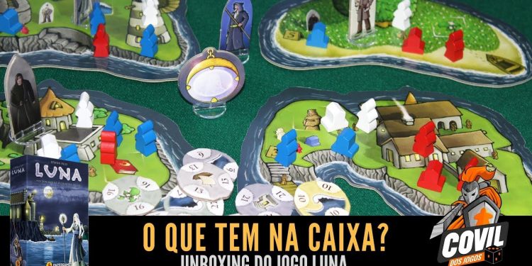 Covil dos Jogos – O Que Tem na Caixa? Unboxing de Luna