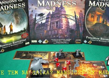 Covil dos Jogos – O Que Tem na Caixa? Mansions of Madness