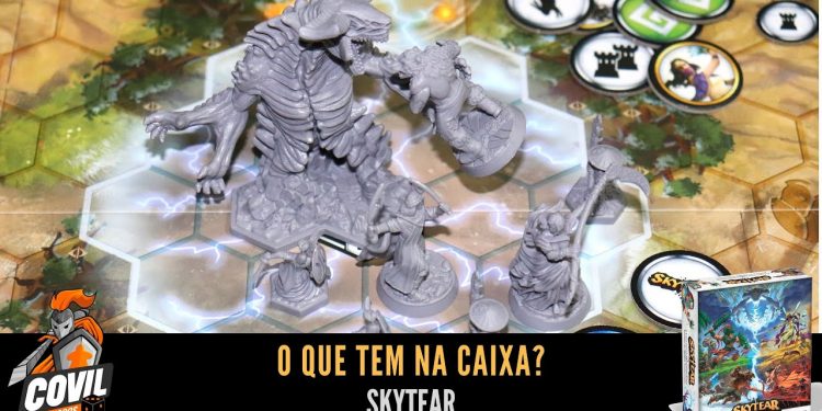 O Que Tem na Caixa? Unboxing Skytear