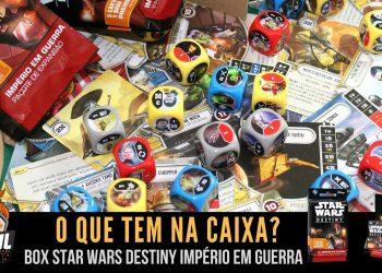O Que Tem na Caixa? Unboxing Boosters Império em Guerra Star Wars Destiny