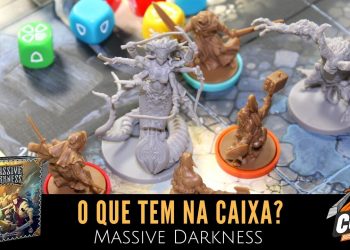 Covil dos Jogos – O Que tem na Caixa? Unboxing Massive Darkness