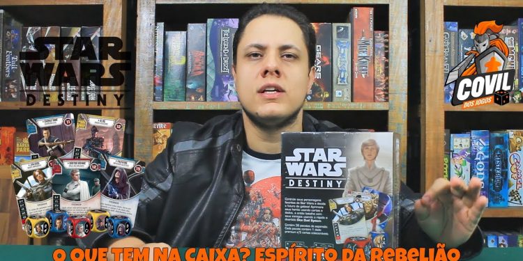 O Que Tem na Caixa? Unboxing de boosters Espírito da Rebelião Star Wars Destiny