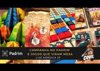 Covil dos Jogos – Live Nórdica 29 – Padrim Covil dos Jogos