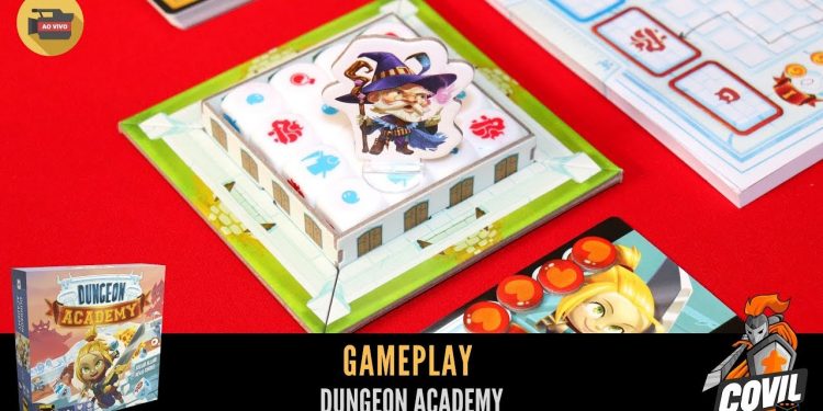 Covil dos Jogos – Gameplay Dungeon Academy (Ao Vivo)