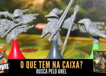Covil dos Jogos – O Que Tem na Caixa? Unboxing Busca pelo Anel