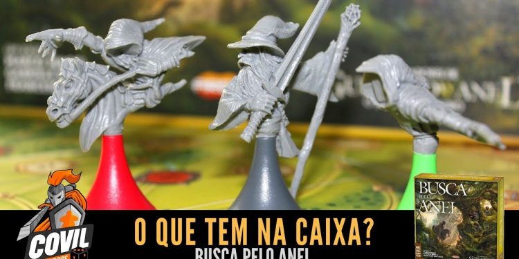 Covil dos Jogos – O Que Tem na Caixa? Unboxing Busca pelo Anel