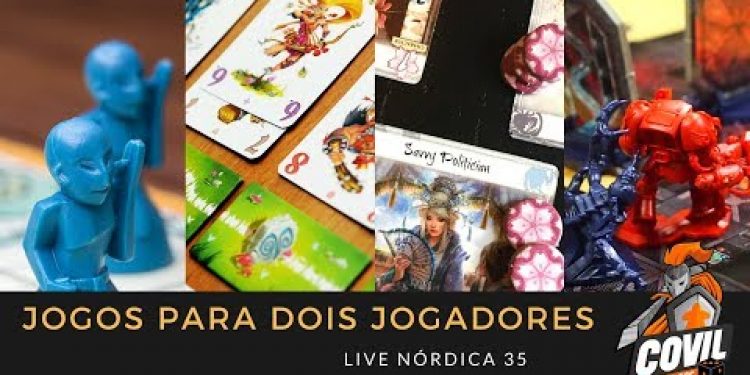 Covil dos Jogos – Live Nórdica 35 (Jogos para Dois Jogadores)