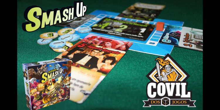 Covil dos Jogos – Review e Gameplay Smash Up Ficção Científica