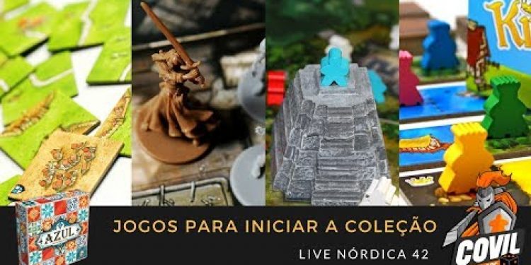 Covil dos Jogos – Live Nórdica 42 Jogos para Iniciar a Coleção
