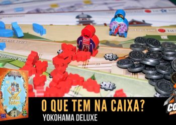Covil dos Jogos – O Que Tem na Caixa? Unboxing Yokohama Deluxe