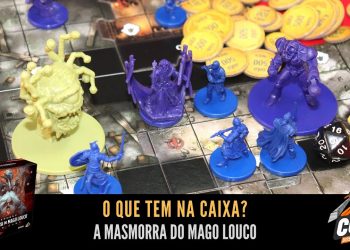 O Que Tem na Caixa? Unboxing A Masmorra do Mago Louco