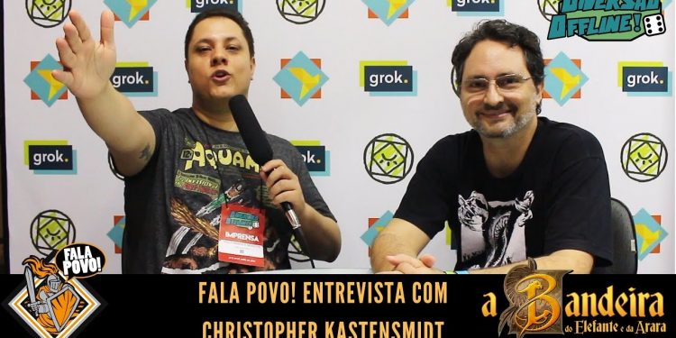 Fala Povo! Entrevista Christopher Kastensmidt (A Bandeira do Elefante e da Arara RPG)