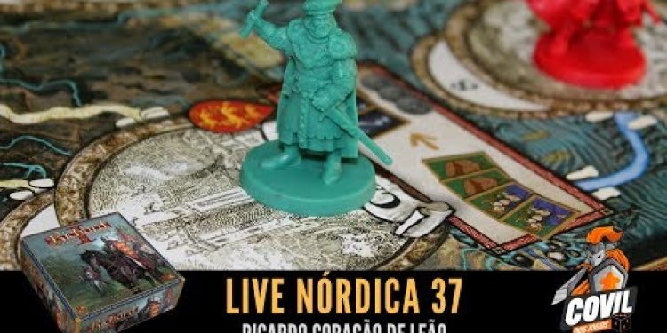 Covil dos Jogos – Live Nórdica 37 (Ricardo Coração de Leão) Ao Vivo