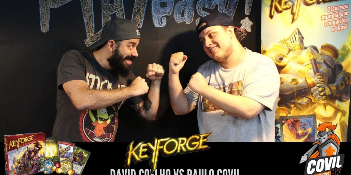 Final do Torneio Highlander de Keyforge! Desafio David Coelho Versus Paulo!