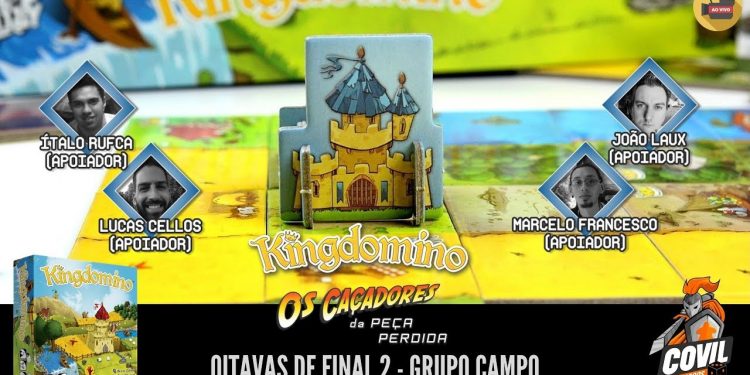 Torneio Kingdomino: Oitavas de Final 2 – Grupo Campo (Ao Vivo)