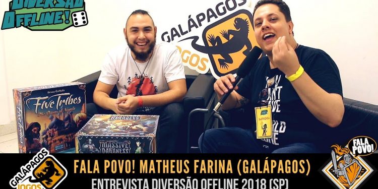 Fala Povo! Entrevista com Matheus da Galápagos Jogos (DOFF 2018)