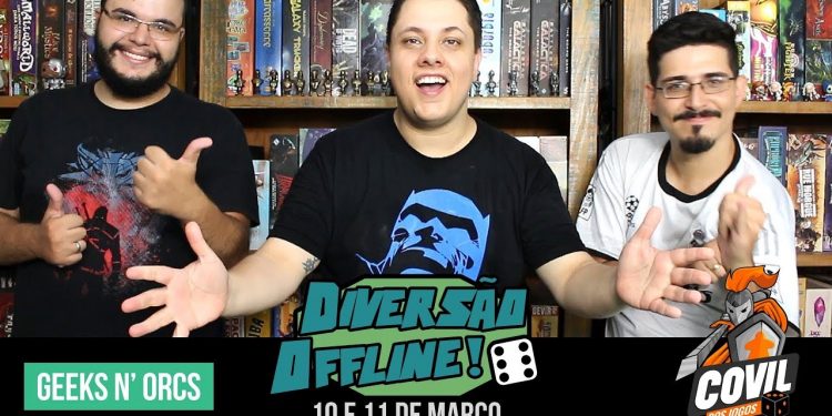 Covil dos Jogos – Diversão Offline 10 e 11 de Março em SP!
