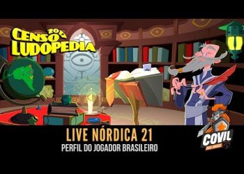 Covil dos Jogos – Live Nórdica 21 Censo Ludopedia 2017