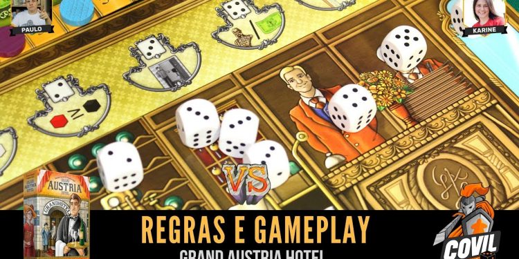 Covil dos Jogos – Regras e Gameplay Grand Austria Hotel (Versus Especial)