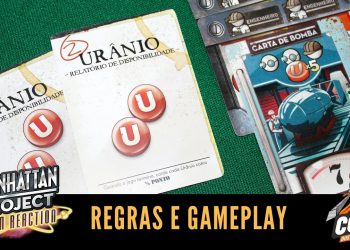 Covil dos Jogos – Regras e Gameplay The Manhattan Project: Chain Reaction