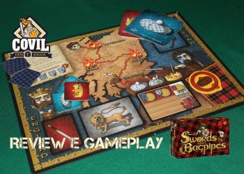 Covil dos Jogos – Review e Gameplay Swords and Bagpipes