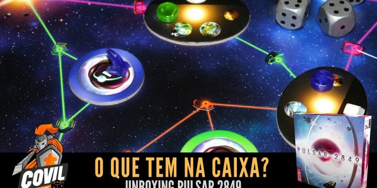 Covil dos Jogos – O Que Tem na Caixa? Unboxing Pulsar 2849
