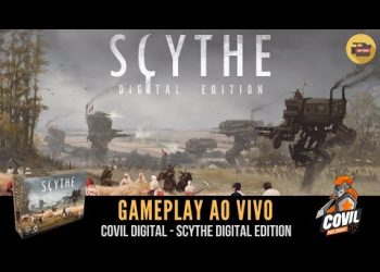 Covil Digital – Scythe Digital Edition (Beta) – Gameplay Ao Vivo