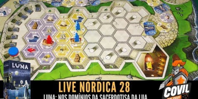 Covil dos Jogos – Live Nórdica 28 – Luna (PaperGames)