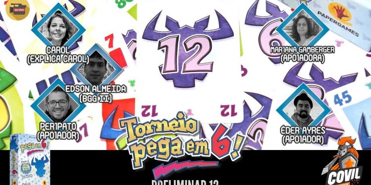 Torneio Pega em 6! Preliminar 12 (Ao Vivo)