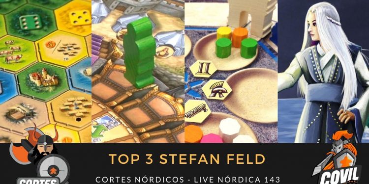 Top 3 Stefan Feld – Cortes Nórdicos