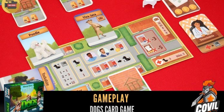 Covil dos Jogos – Gameplay Dogs Card Game
