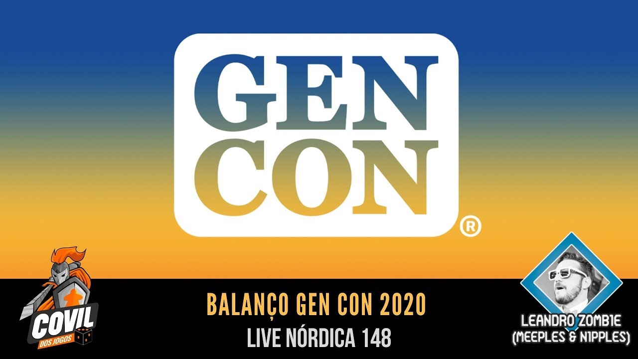 Live Nórdica 148 – Balanço Gen Con 2020