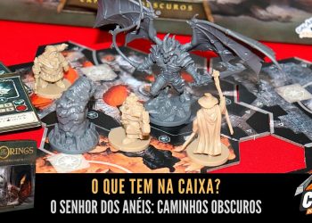 O Que Tem na Caixa? Unboxing da Expansão Caminhos Obscuros