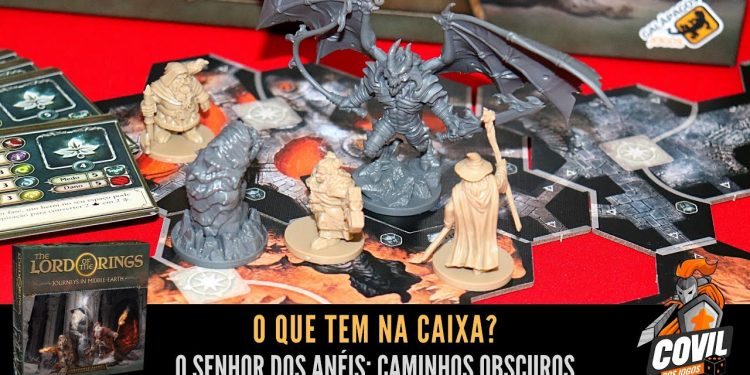 O Que Tem na Caixa? Unboxing da Expansão Caminhos Obscuros