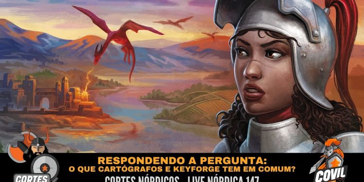 Respondendo a Pergunta: O que Cartógrafos e Keyforge têm em comum? – Cortes Nórdicos