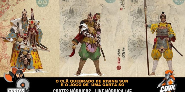 O clã quebrado de Rising Sun e o jogo de uma carta só – Cortes Nórdicos