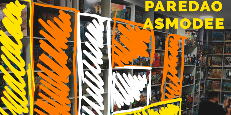 Paredão Asmodee | Como a Galápagos reformula as lojas de forma natural