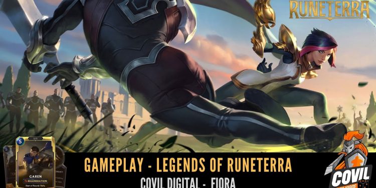 Covil Digital – Gameplay Legends of Runeterra (Deck Fiora) – Fiora Contra Todos!