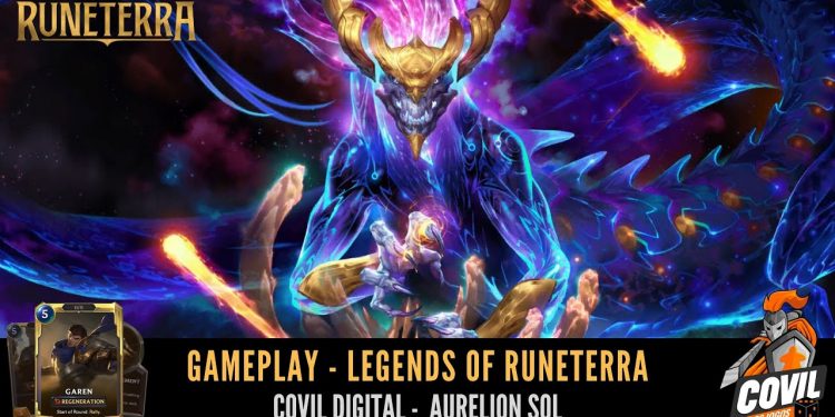 Covil Digital – Gameplay Legends of Runeterra (Deck Aurelion e Trundle)