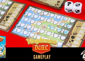 Covil dos Jogos – Gameplay Kingdomino Duel (Ao Vivo)