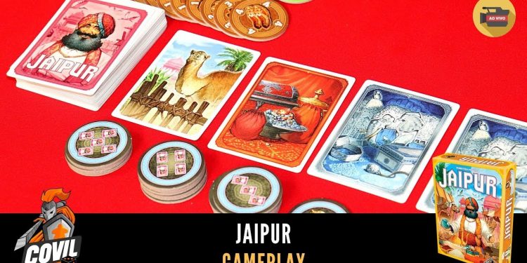 Covil dos Jogos – Gameplay Jaipur (Ao Vivo)