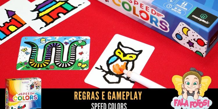Covil dos Fofos- Regras e Gameplay Speed Colors