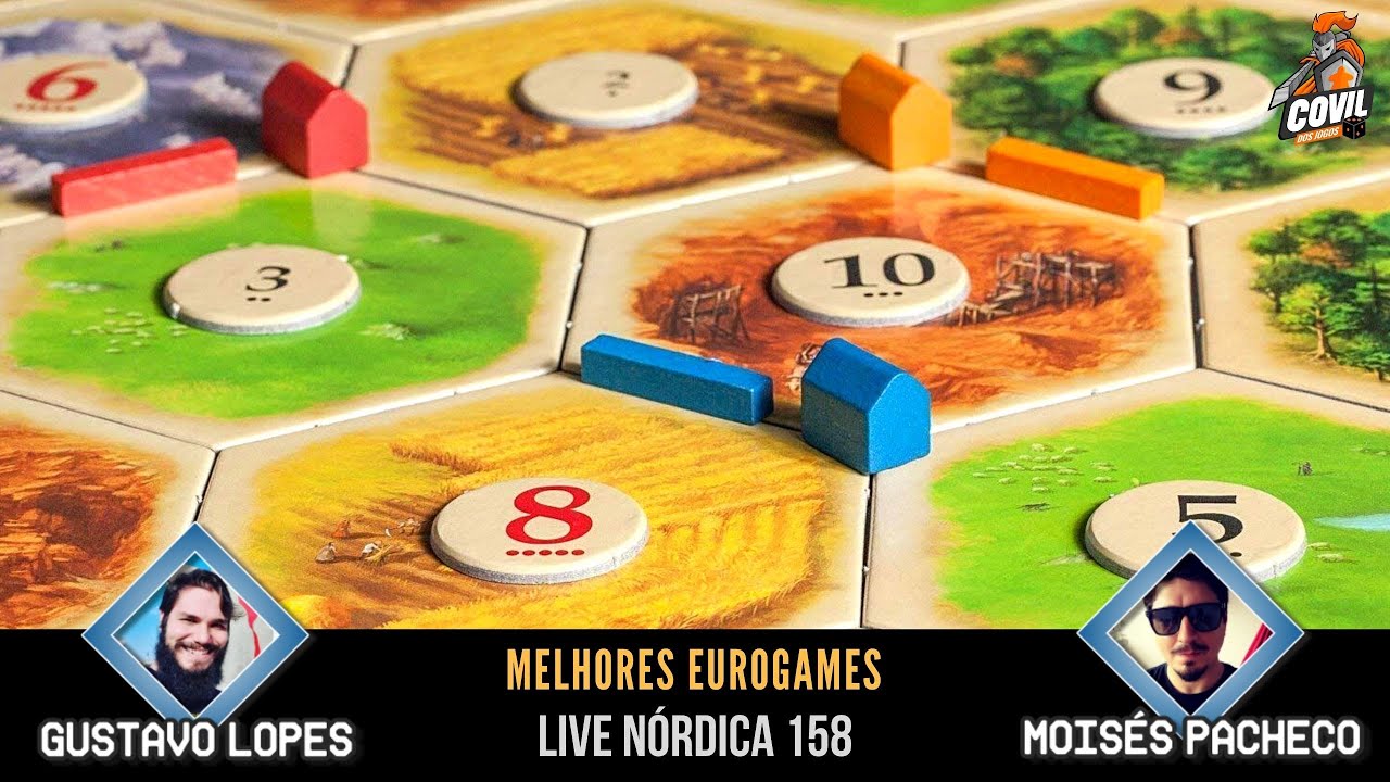 Live Nórdica 158 Melhores Eurogames Covil dos Jogos