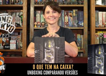 O Que Tem na Caixa? Unboxing King of Tokyo: Dark Edition