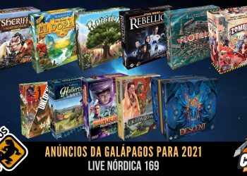 Live Nórdica 169 – Anúncios da Galápagos para 2021