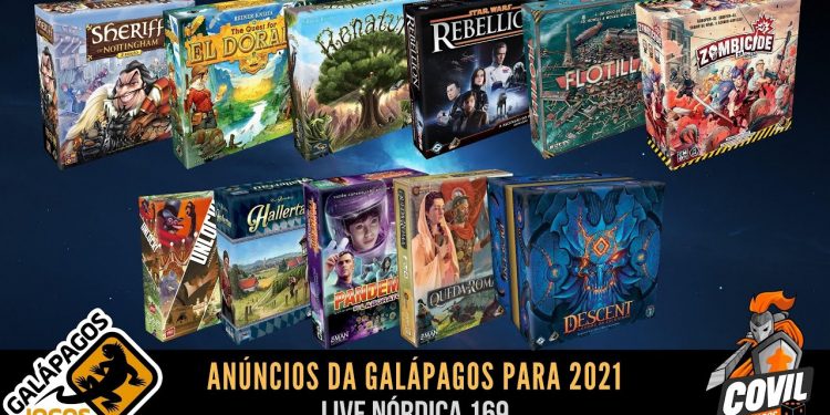 Live Nórdica 169 – Anúncios da Galápagos para 2021