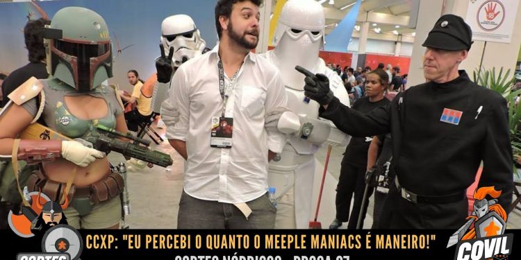 CCXP: “Eu percebi o quanto o Meeple Maniacs é maneiro!” – Cortes Nórdicos