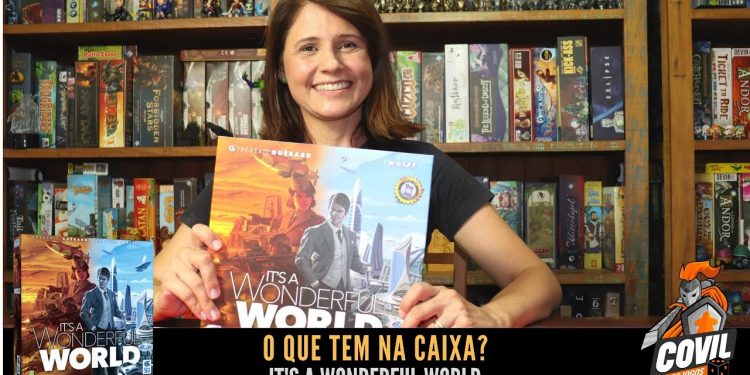 O Que tem na Caixa? Unboxing It´s a Wonderful World