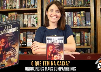O Que Tem na Caixa? Unboxing Os Maus Companheiros