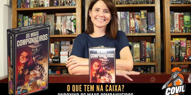 O Que Tem na Caixa? Unboxing Os Maus Companheiros